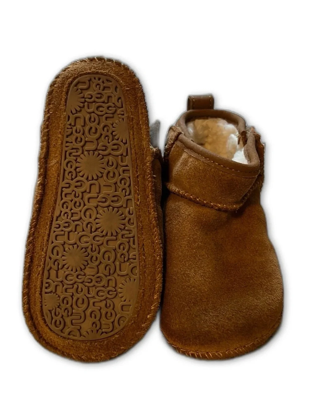UGG baby Classic Ultra Mini bootie| Chestnut | Sz: 04/05 (12-18mths)